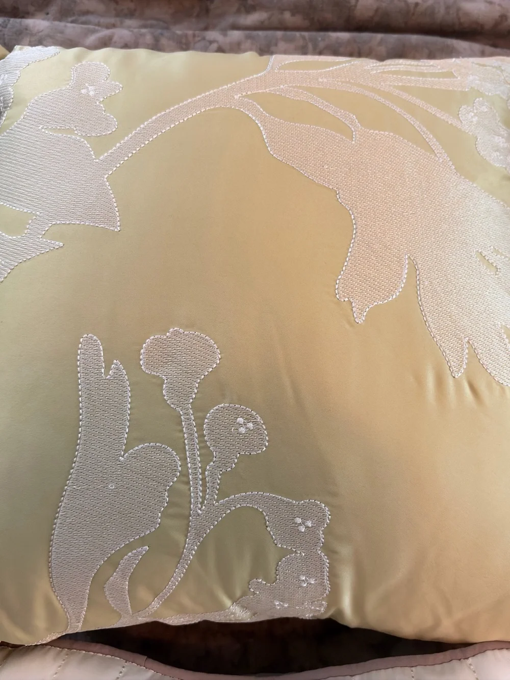 Madison Park Sage Green, Aqua and Cream Pillow Trio